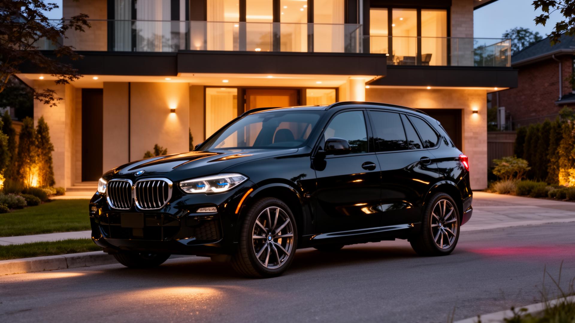 Detailed BMW SUV at a Toronto home